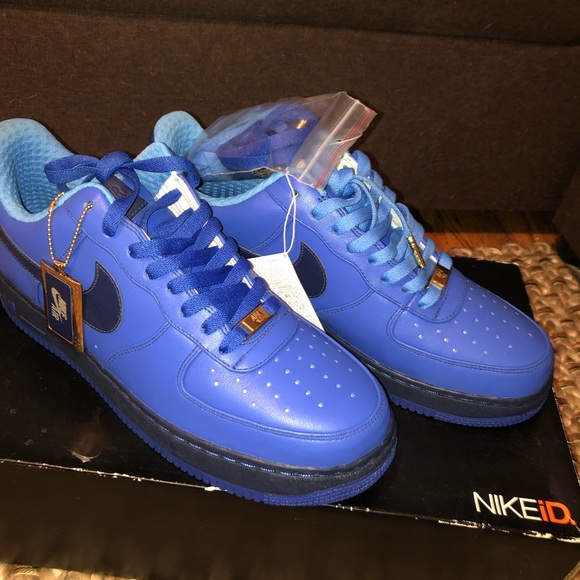 100% AUTHENTIC 2007 NIKE AIR FORCE
1 SMURF PREMIUM ID OW VLONE
SCOTT KOBE RARE - Picture 3 of 14